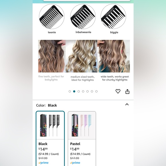 NIB highlighting comb set - Picture 7 of 9